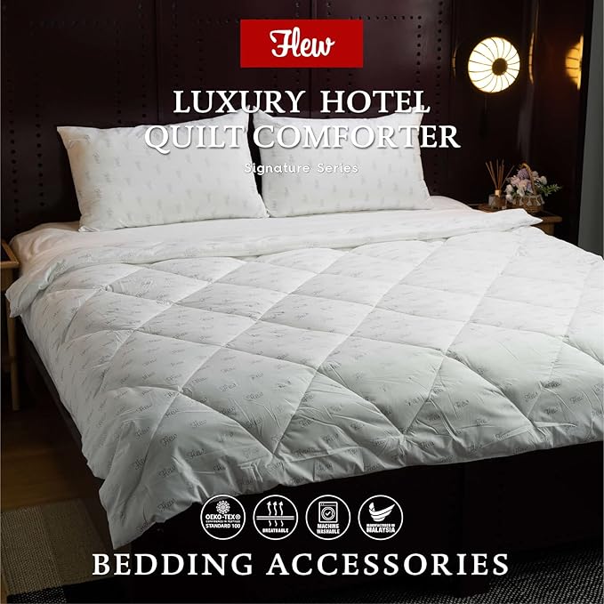 Flew Signature Series Luxury Hotel Quilt Comforter Hotel & Homestay Preferred (King)